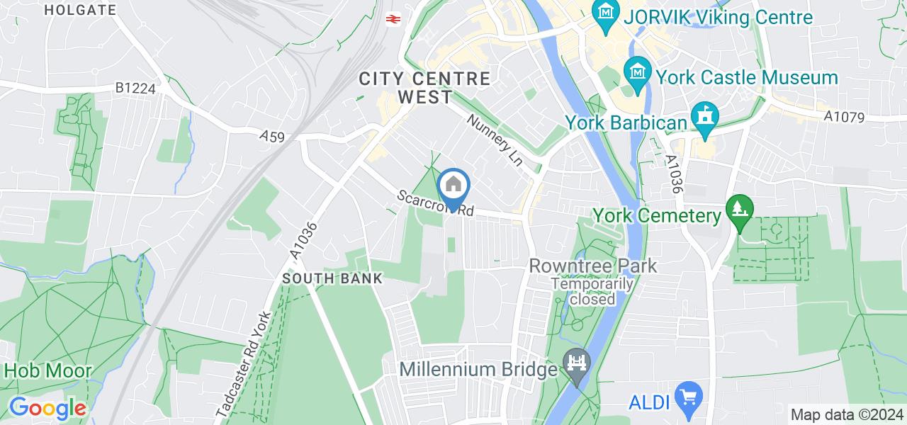 York Room in a Shared House, Nunthorpe Avenue, YO23 To Rent Now for