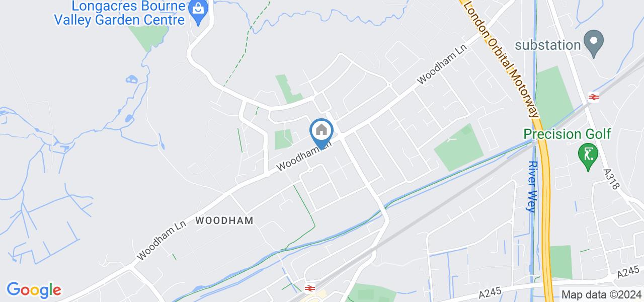 New Haw, Addlestone 3 Bed Bungalow, Woodham Lane, KT15 To Rent Now