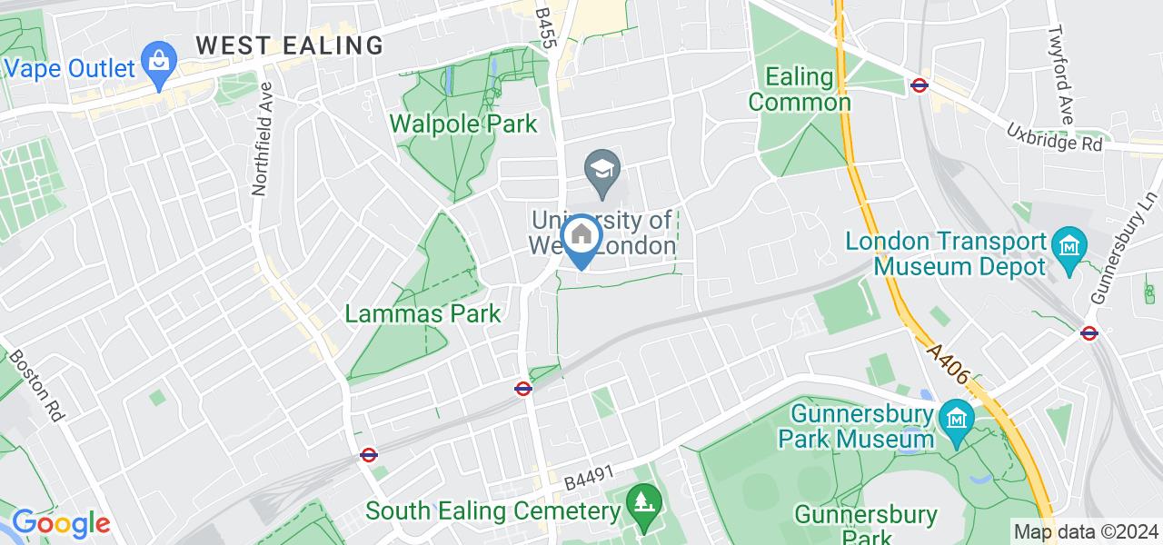 London Studio Flat, Ranelagh Road, W5 To Rent Now for £1,350.00 p/m