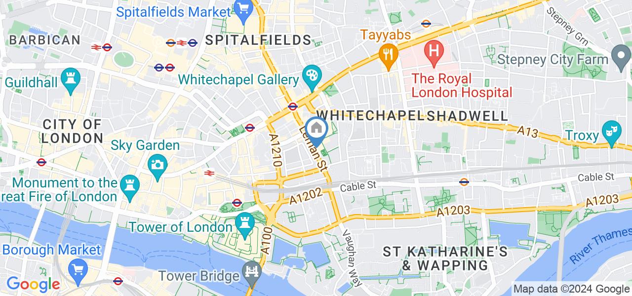 London Studio Flat, Drapery Place, E1 To Rent Now for £1,390.00 p/m