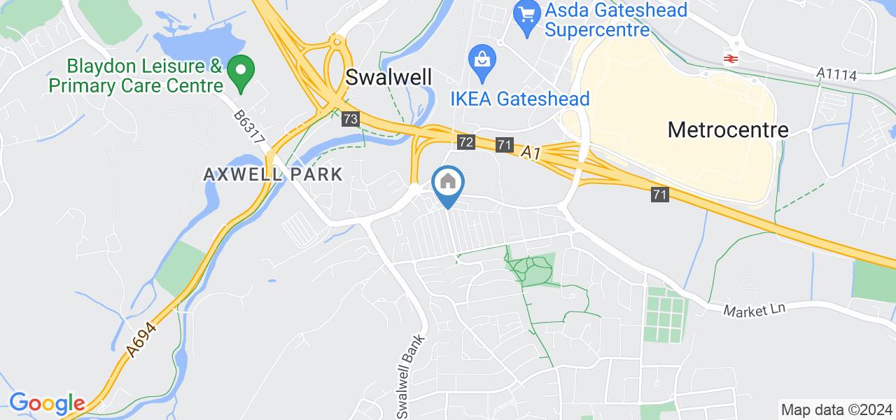 Swalwell, Newcastle Upon Tyne 1 Bed Flat, Napier Road, NE16 To Rent