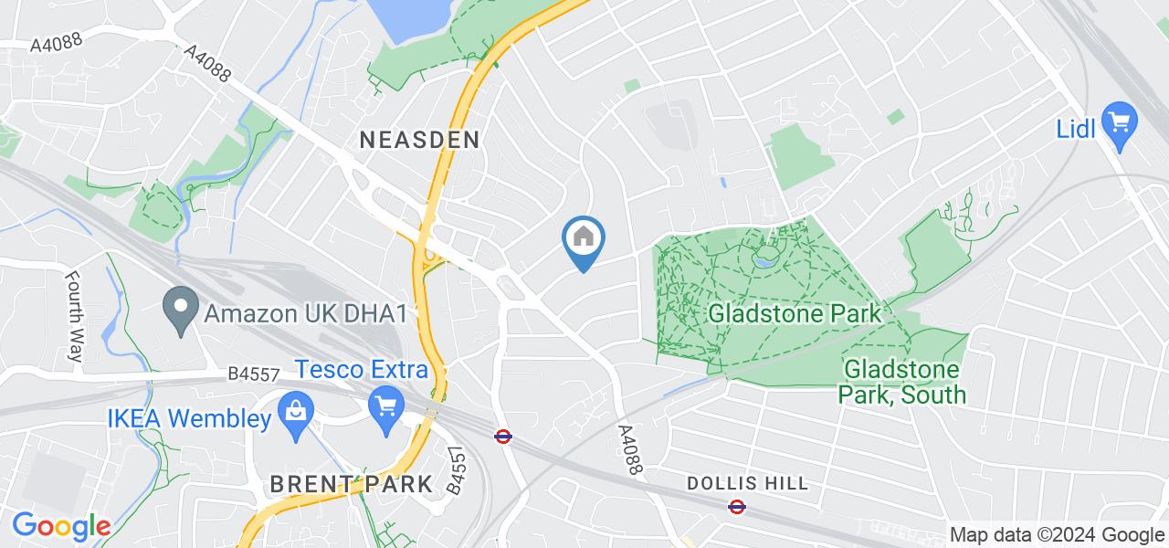 London 1 Bed Flat, Dollis Hill Lane, NW2 To Rent Now for £1,300.00 p/m