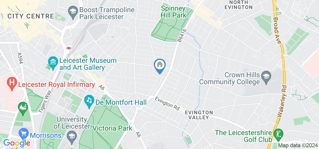 Leicester 1 Bed Flat, Biddulph Avenue, LE2 To Rent Now for £695.00 p/m