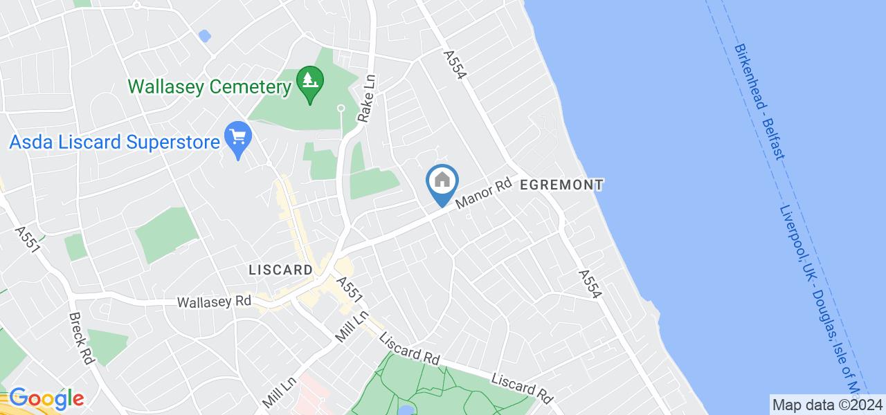 Wallasey 1 Bed Flat, Manor Road, CH45 To Rent Now for £500.00 p/m