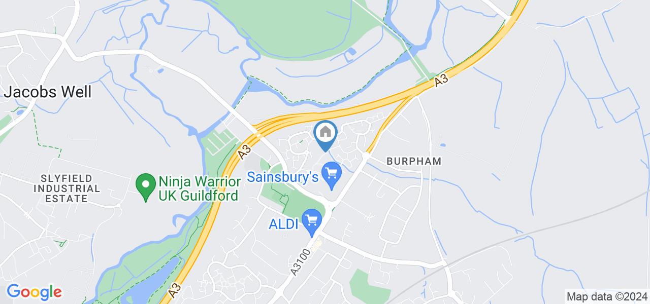 Burpham Guildford 2 Bed SemiDetached House, Suffolk Drive, GU4 To