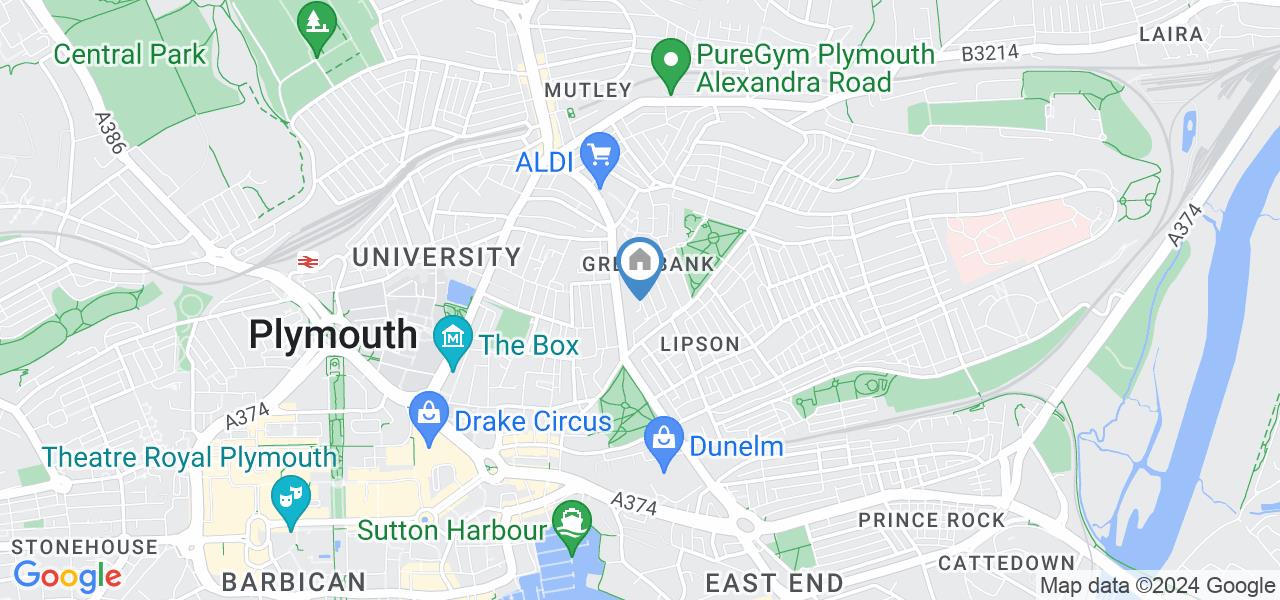 Plymouth 2 Bed Flat, Greenbank Road, PL4 To Rent Now for £795.00 p/m