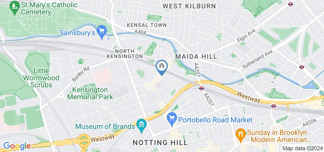 London 1 Bed Flat, Golborne Road, W10 To Rent Now for £2,000.00 p/m