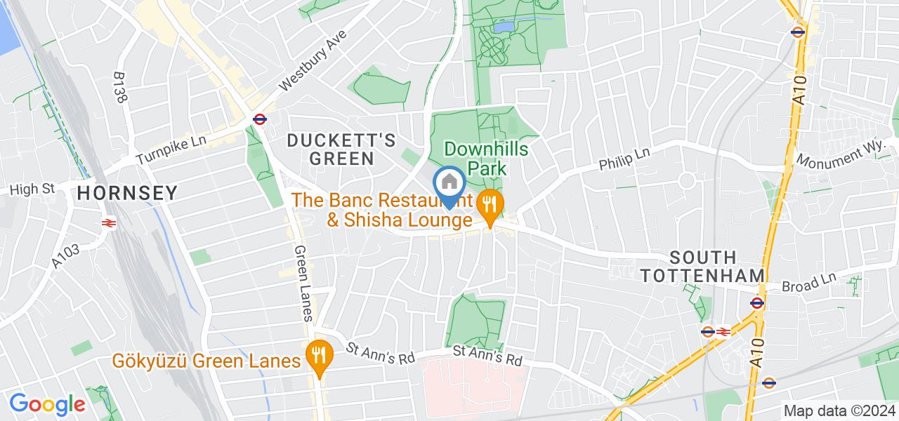 London Studio Flat, Langham Road, N15 To Rent Now for £995.00 p/m