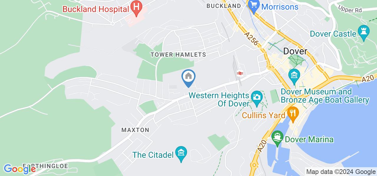 Dover Studio Flat, Winchelsea Street, CT17 To Rent Now for £625.00 p/m