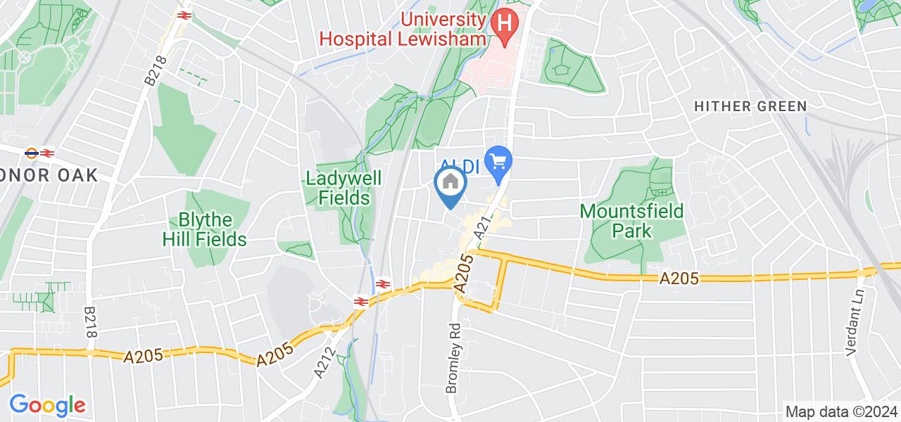 London 2 Bed Terraced House, Wildfell Road, SE6 To Rent Now for £