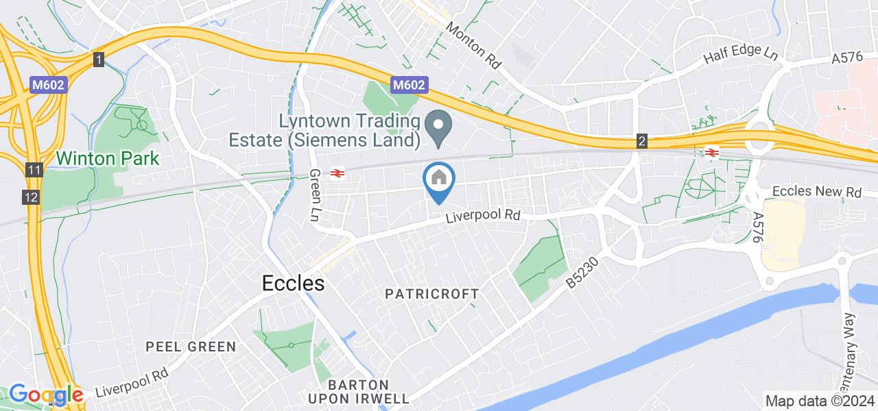 Eccles, Manchester 2 Bed Terraced House, Shakespeare Crescent, M30