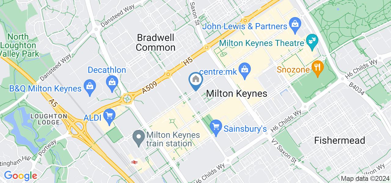 Milton Keynes 1 Bed Flat, Medina House, MK9 To Rent Now for £1,400.