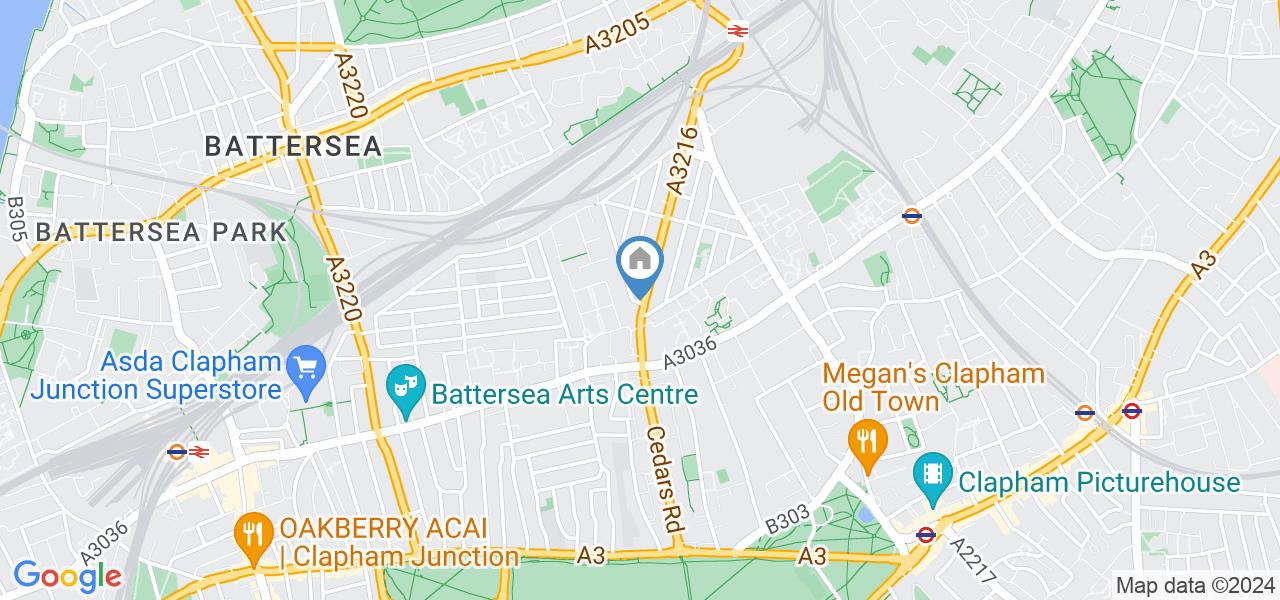 London 1 Bed Flat, Queenstown Rd, SW8 To Rent Now for £1,750.00 p/m