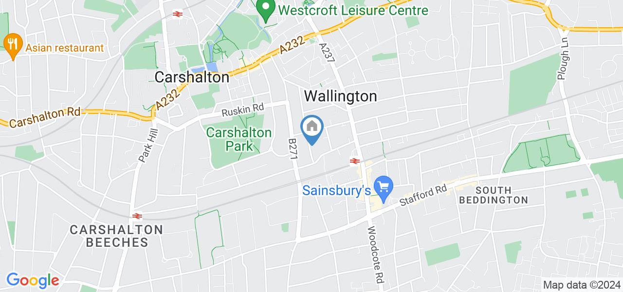 Wallington Studio Flat, Taylor Road, SM6 To Rent Now for £1,000.00 p/m
