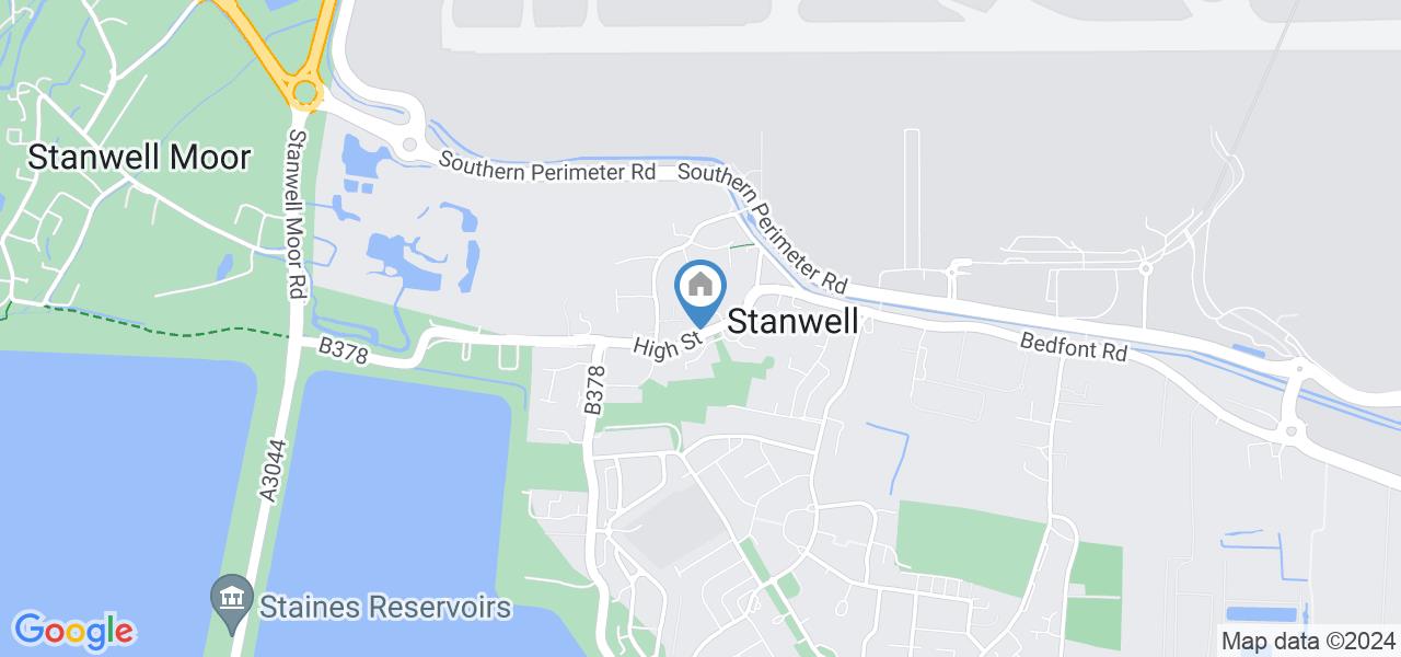 Stanwell, StainesUponThames Studio Flat, High Street, TW19 To