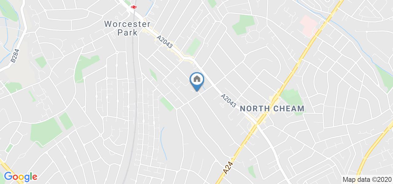 Worcester Park Room in a Shared House, Kingsmead Avenue, KT4 To