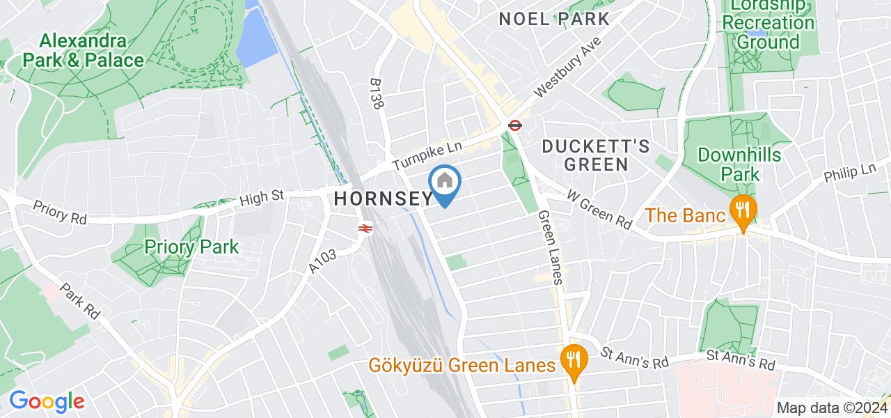 London 1 Bed Flat, Hornsey, N8 To Rent Now for £1,200.00 p/m