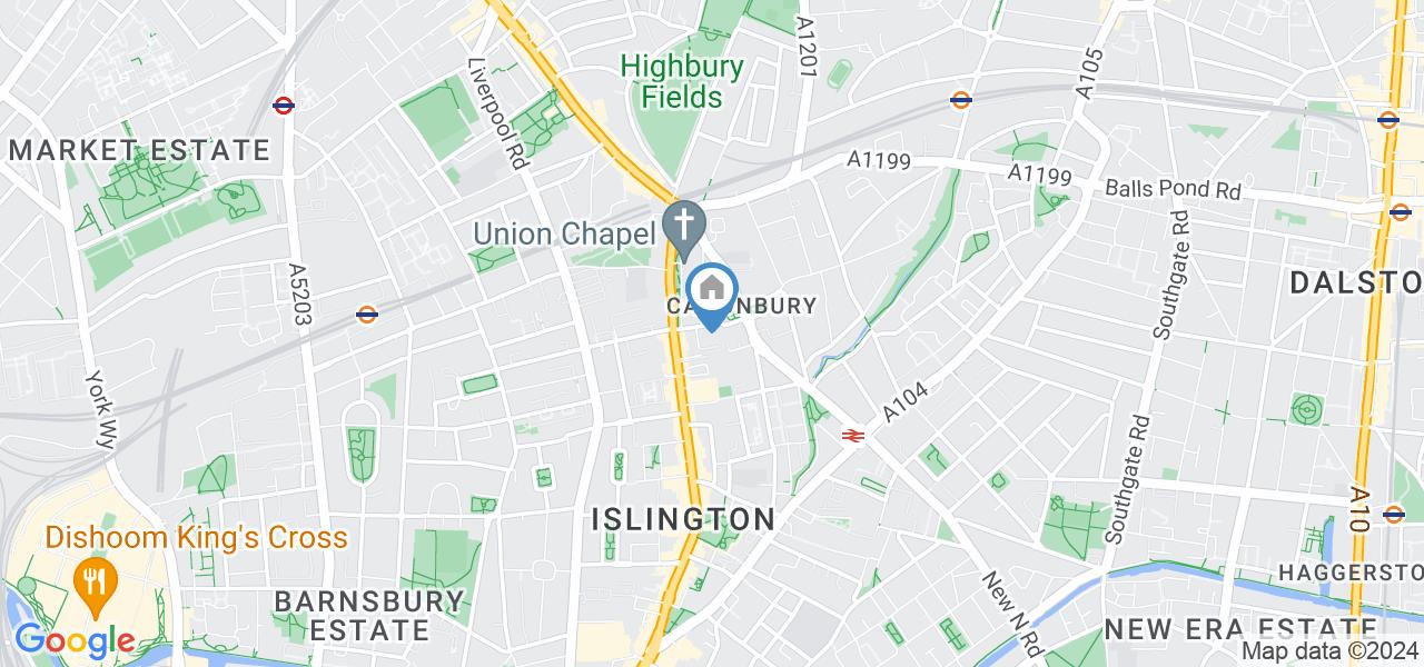 Islington 2 Bed Flat, Canonbury Lane, N1 To Rent Now for £2,400.00 p/m