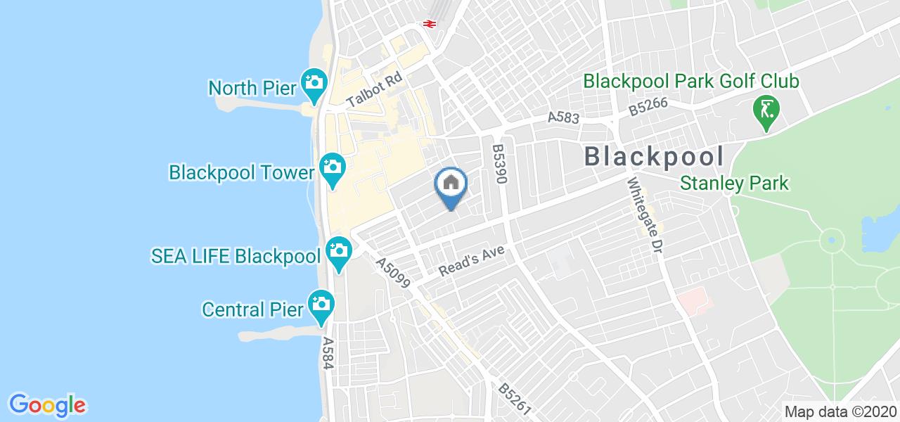 Blackpool 1 Bed Flat, Charnley Road, FY1 To Rent Now for £368.33 p/m