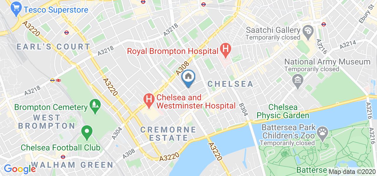 London 1 Bed Flat, Elm Park Road, SW3 To Rent Now for £1,520.00 p/m