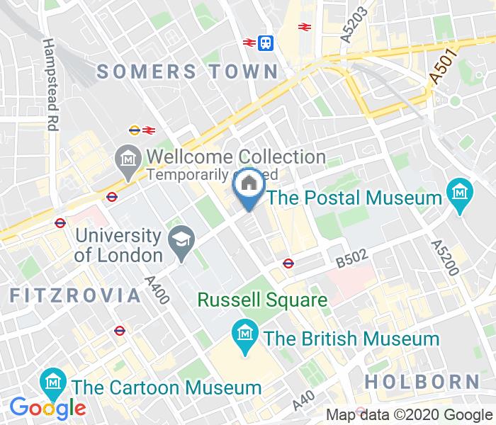 London 1 Bed Flat, Tavistock Place, WC1H To Rent Now for £1,250.00 p/m